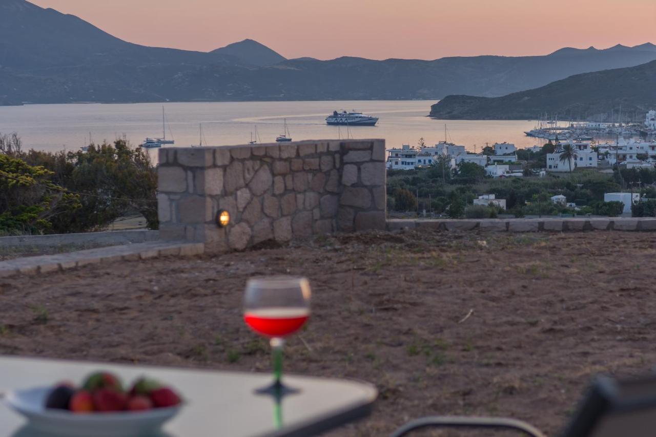 Sea, Sunset & Garden View Parasporos Houses, Milos Adamantas  Luaran gambar