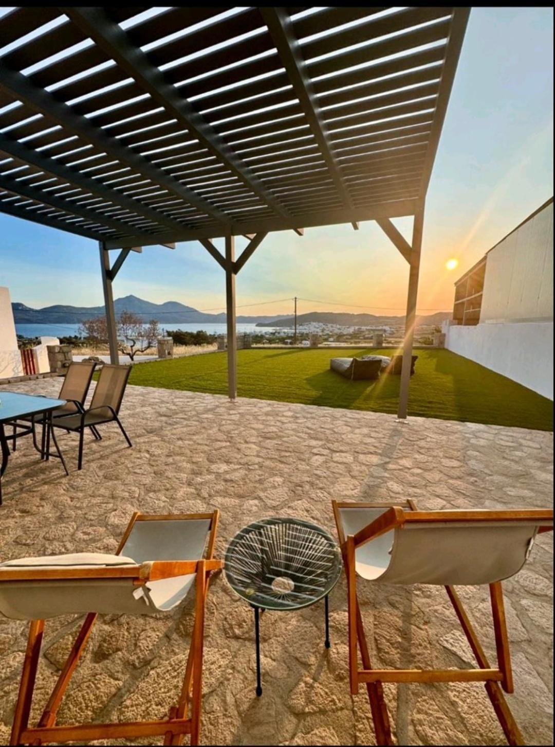 Sea, Sunset & Garden View Parasporos Houses, Milos Adamantas  Luaran gambar